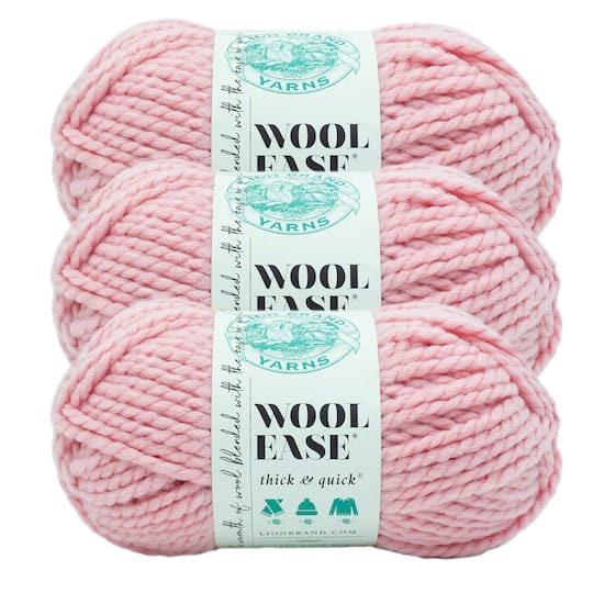 3 Pack Lion Brand® Wool-Ease Thick & Quick Yarn